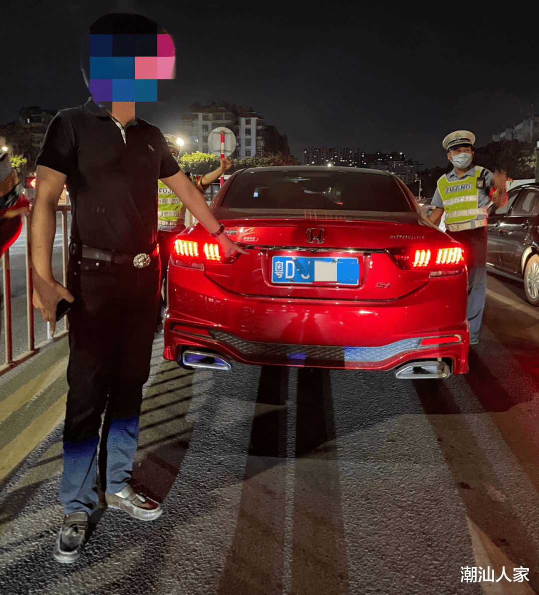 汕头 汕头一男子因与代驾司机发生口角索性酒后驾车?酒醒后泪流满面!