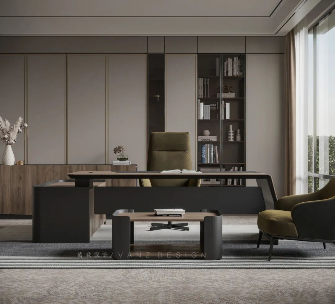 |董事长办公室怎么装修才好看？13套精美装修设计方案送你