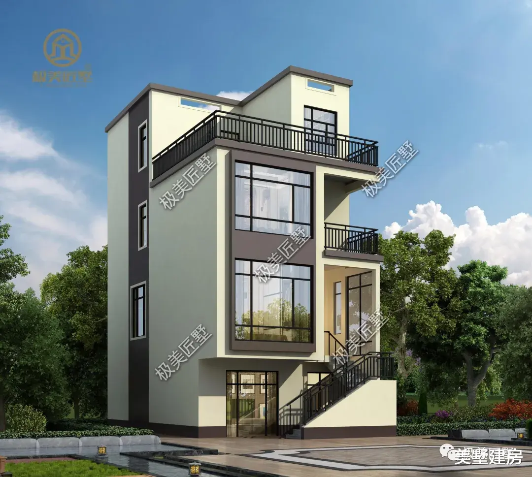 6.5×10.5米，小开间这样建，时尚又实用！