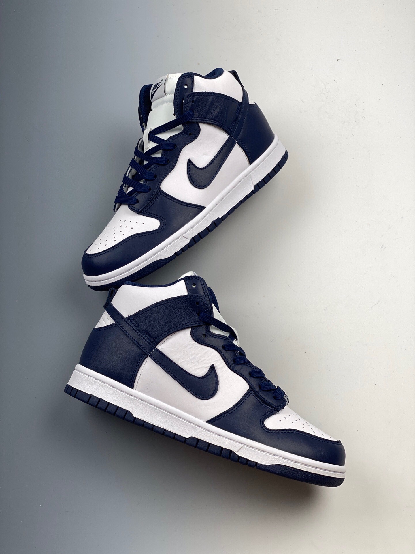 莆田鞋匠|Nike SB Dunk High Midnight Navy午夜蓝