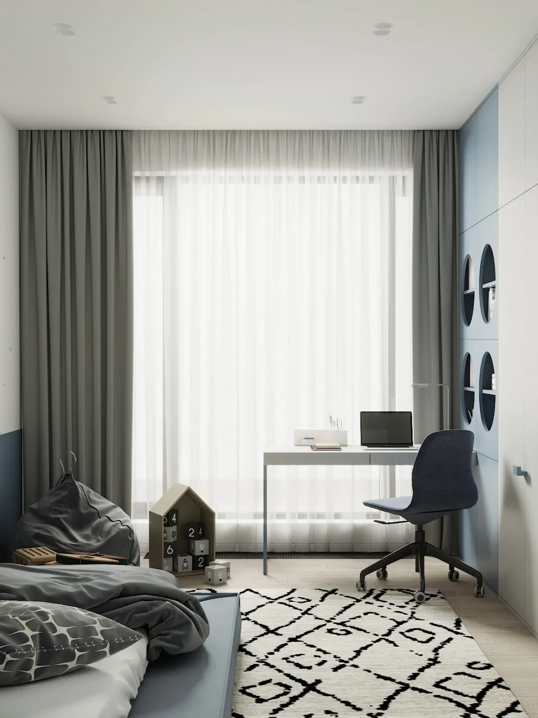 极简主义,细腻淡雅的高级空间!