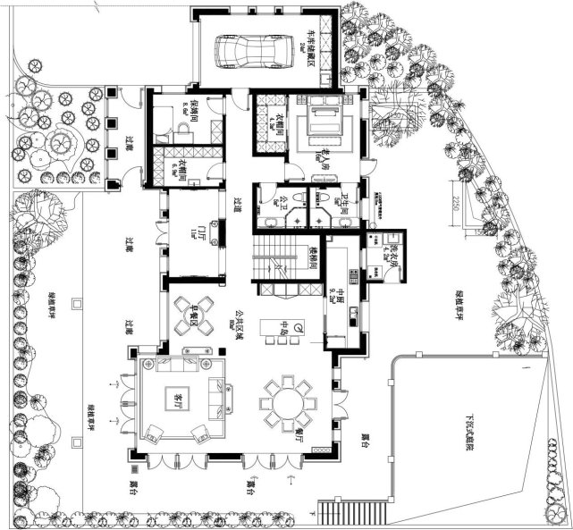 680㎡东南亚风三口之家别墅设计，享受自然田园的轻松悠然