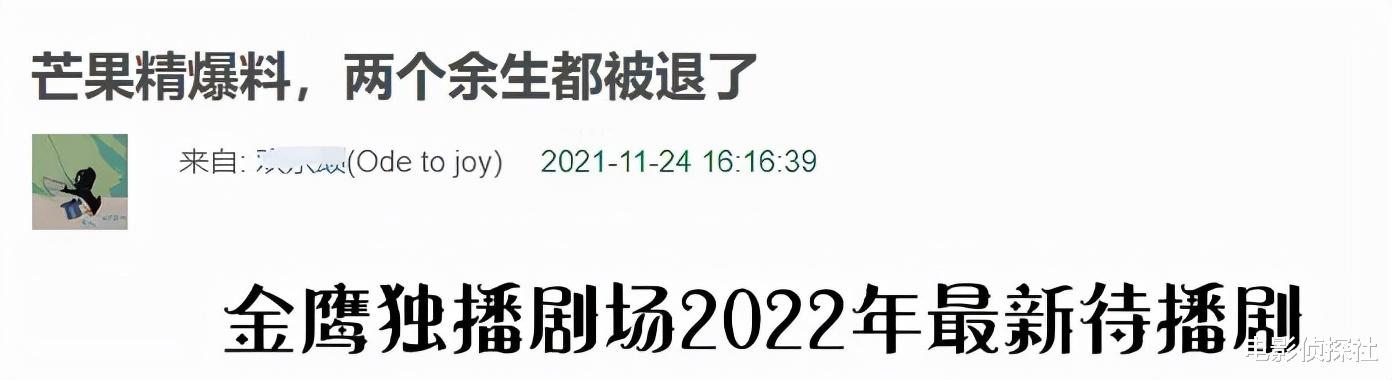 杨紫|流年不利！《女心理师》改网播后，杨紫又一部新剧被卫视退货