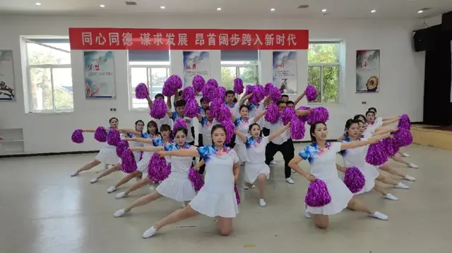 看身边事儿 陕建一建集团第四公司在集团工间操比赛中获得第三名