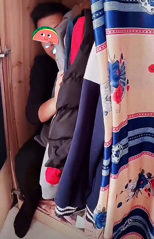 “修水龙头躲衣柜”事件：妻子承认发生关系，丈夫：想继续过日子