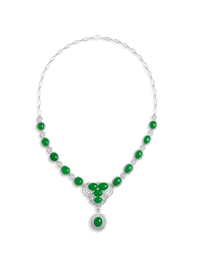 翡翠|翡翠知识讲堂：颗颗满绿的'莫西西'是翡翠吗？