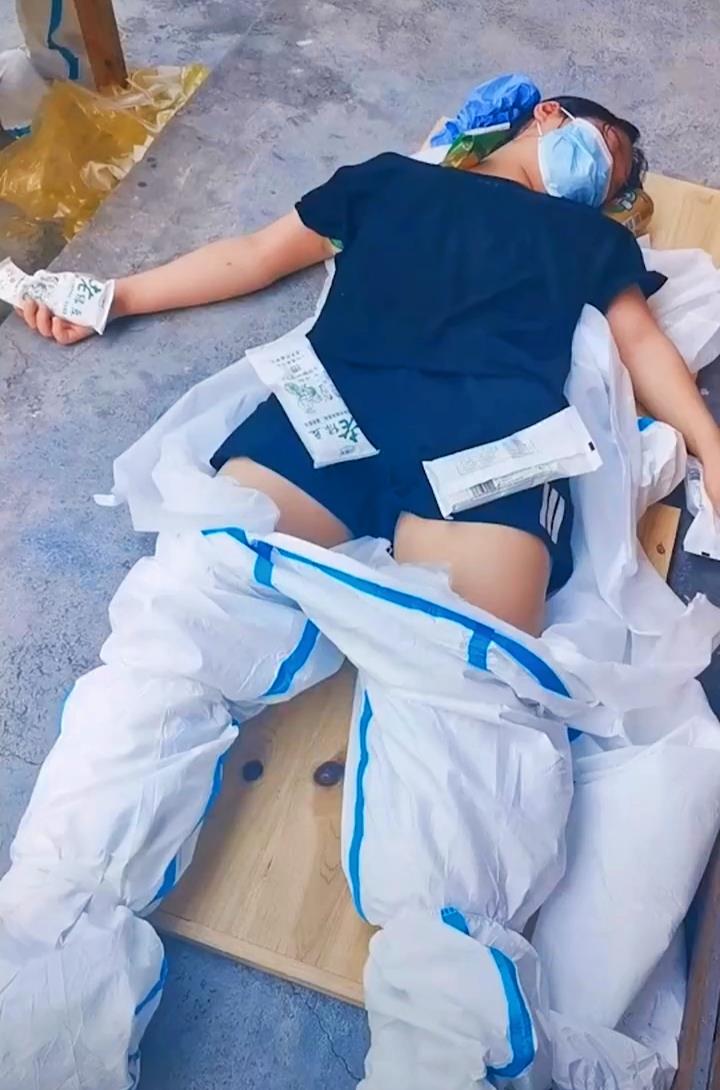 小海社会论|山东:男子担心医护妻子太热,用管道输送冷气降温:我疼媳妇吧