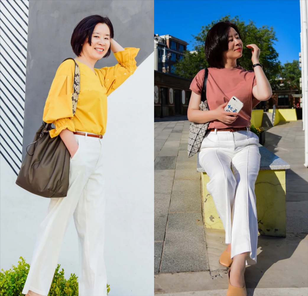泰安秋子|这才是50岁女人该有的夏日穿搭：不花哨不扮嫩、自然老去就很美！