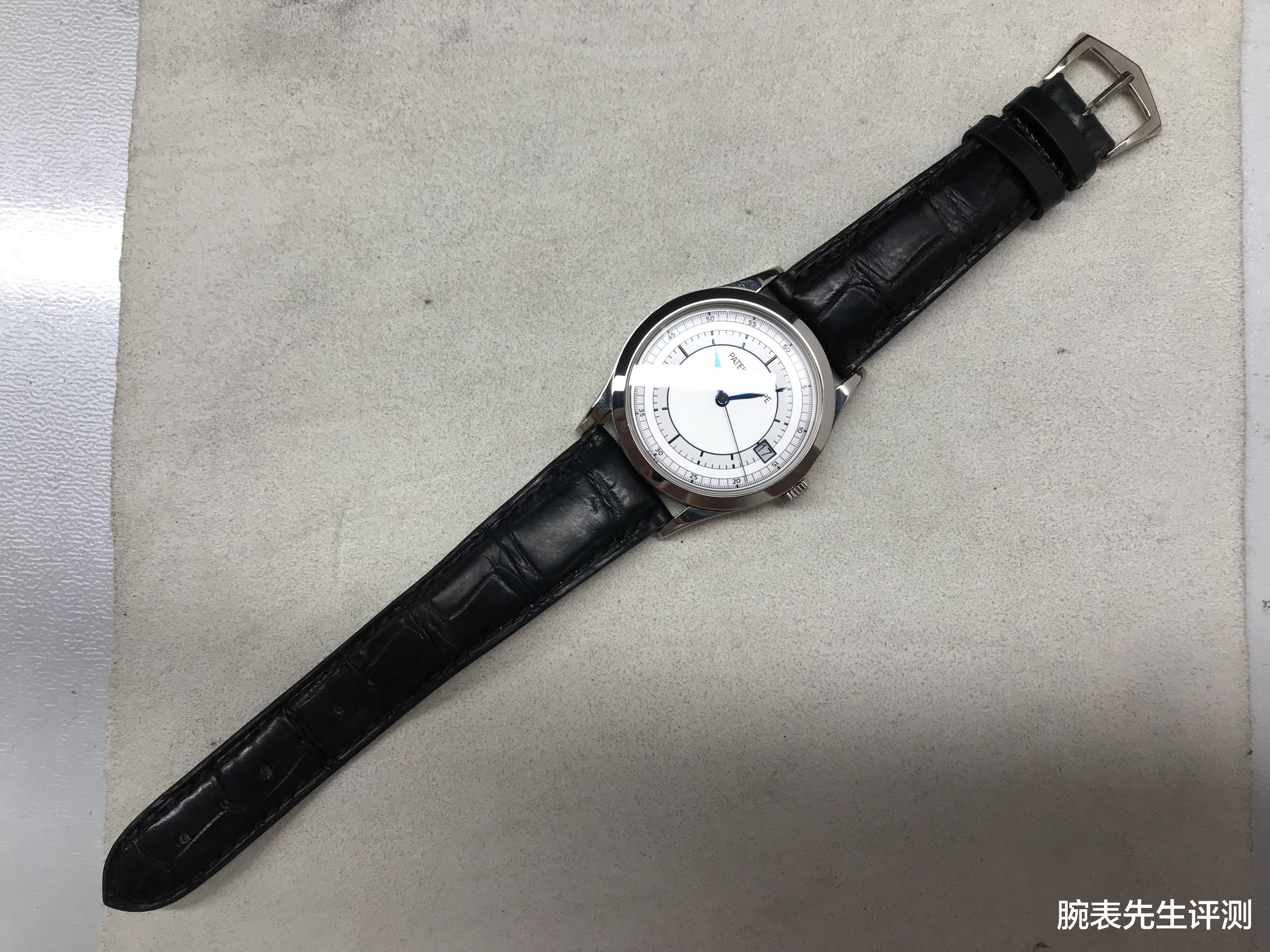 腕表先生评测|如何用正品配件组装一款古典正装表？百达翡丽5296G白金腕表