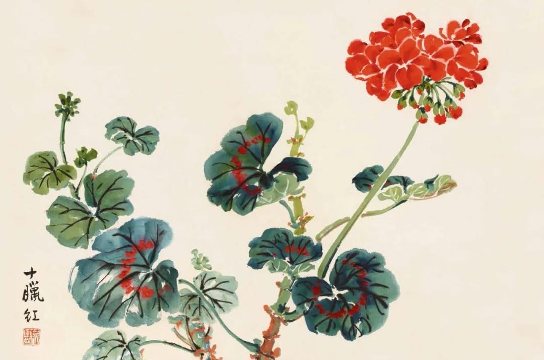 兰瑾轩学艺 花卉怎么画？不如跟着陆抑非的花卉课稿学习吧