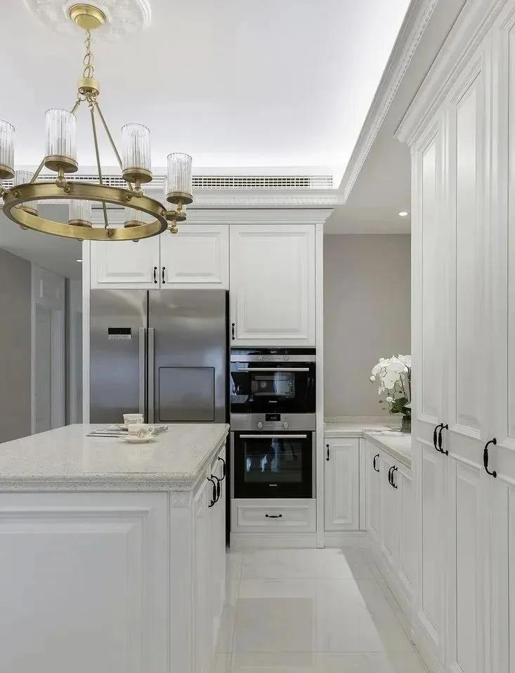 她家的法式风,极具浪漫主义情怀,又不缺优雅与从容,你喜欢吗?