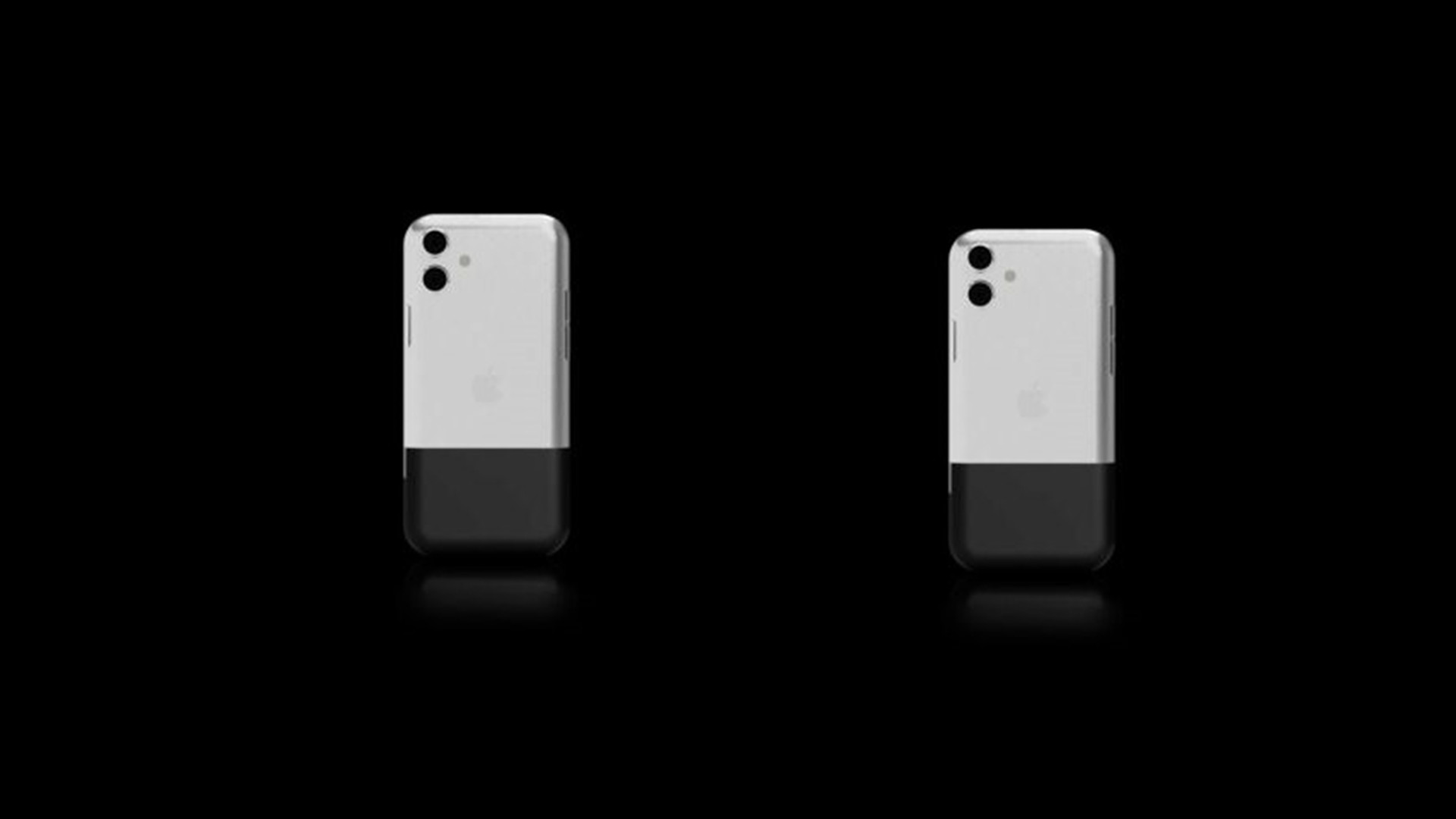 iPhone|iPhone14渲染图:双拼色机身+4800万双摄,效仿初代向乔布斯致敬