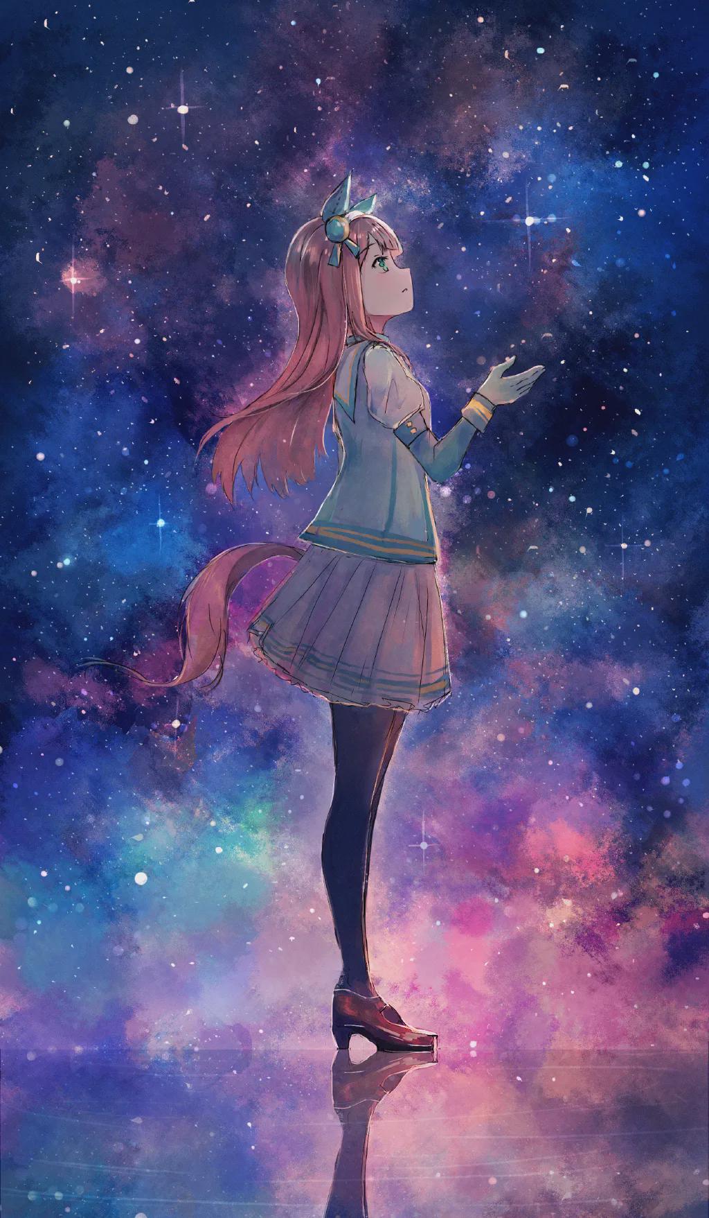 赛马娘|动漫美图：《赛马娘》无声铃鹿