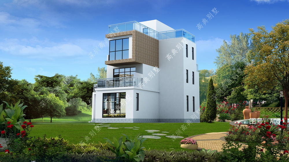 别格一楼|这款现代自建别墅，外观简洁大方，整体功能分区合理。