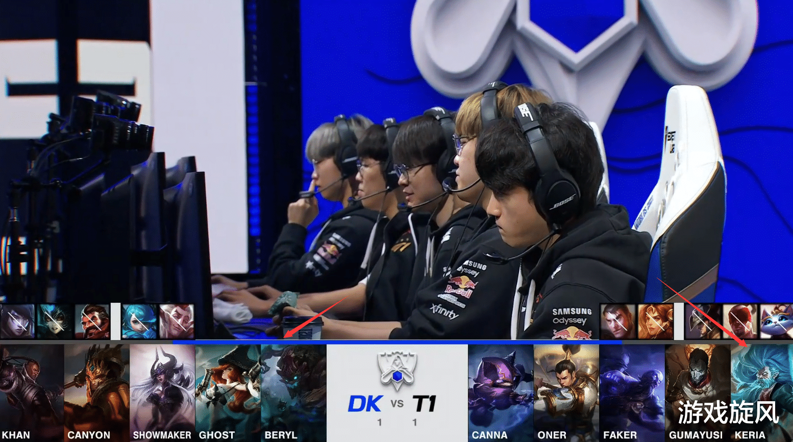 t1|LOL：T1黑科技时光辅助锁定赛点，六神跑酷烬DK毫无办法！