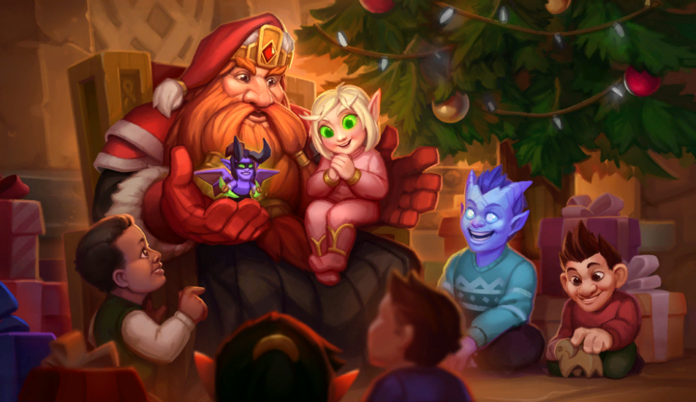 伊利丹·怒风|炉石传说的冬幕节来了，伊利丹却哭了