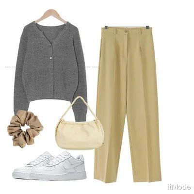 itMode|秋冬高级色通勤穿搭，好看到犯规！