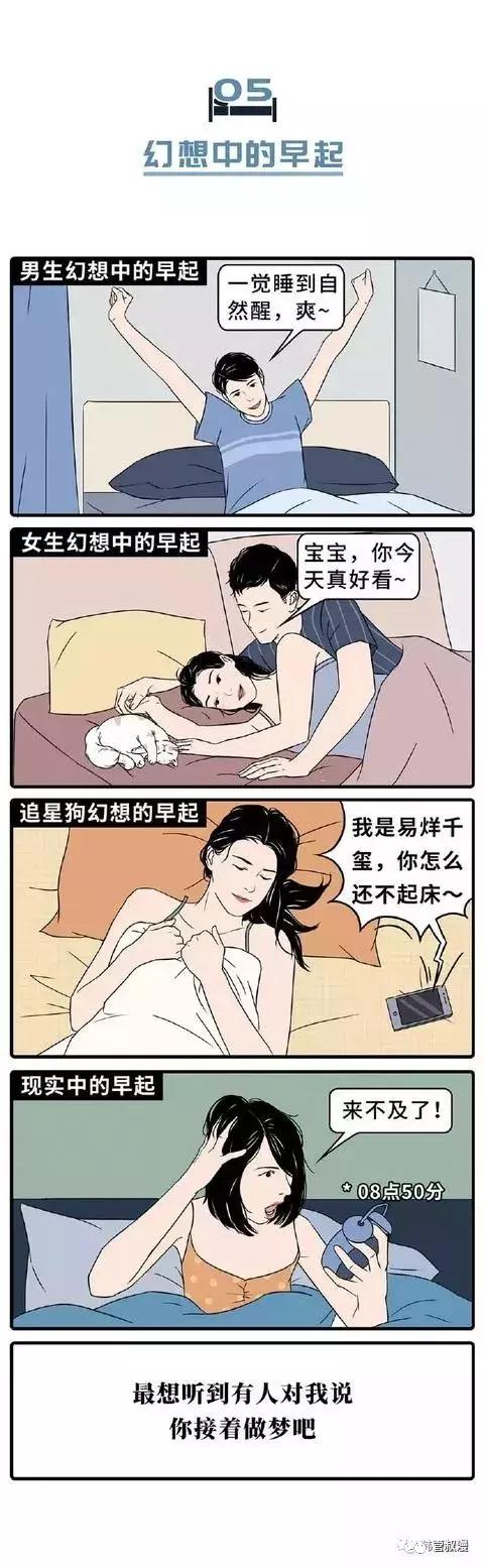 漫画|起床困难症的人，究竟能懒到什么程度？（漫画）