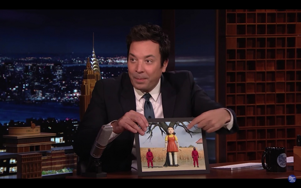 鱿鱼游戏|《鱿鱼游戏》4主演登上吉米秀！郑好娟大秀英文，李政宰帅到海外粉丝认不出