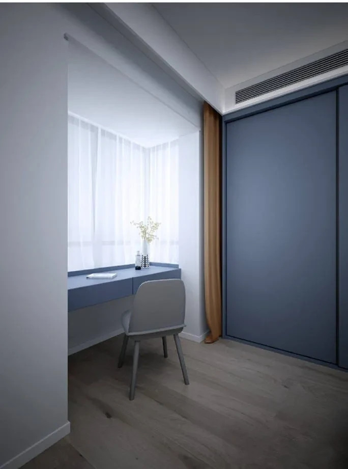 118平米的现代简约风，入户整个空间大气迷人，开放式的设计好看