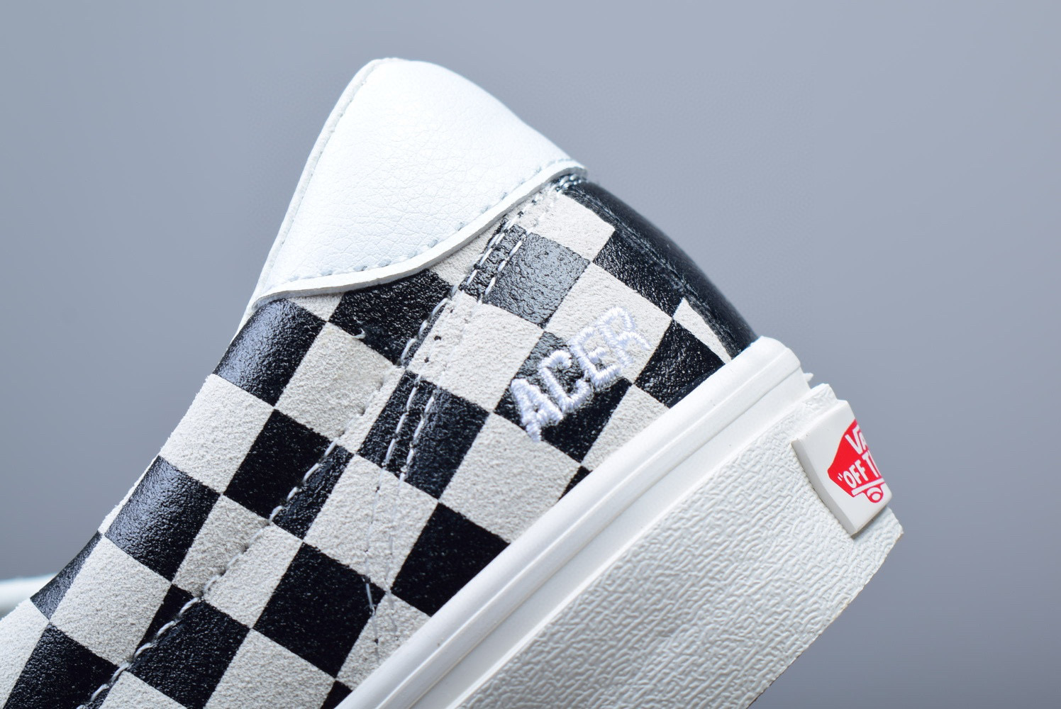 莆田鞋匠 Vans Acer Ni SP 麂皮拼接棋盘格