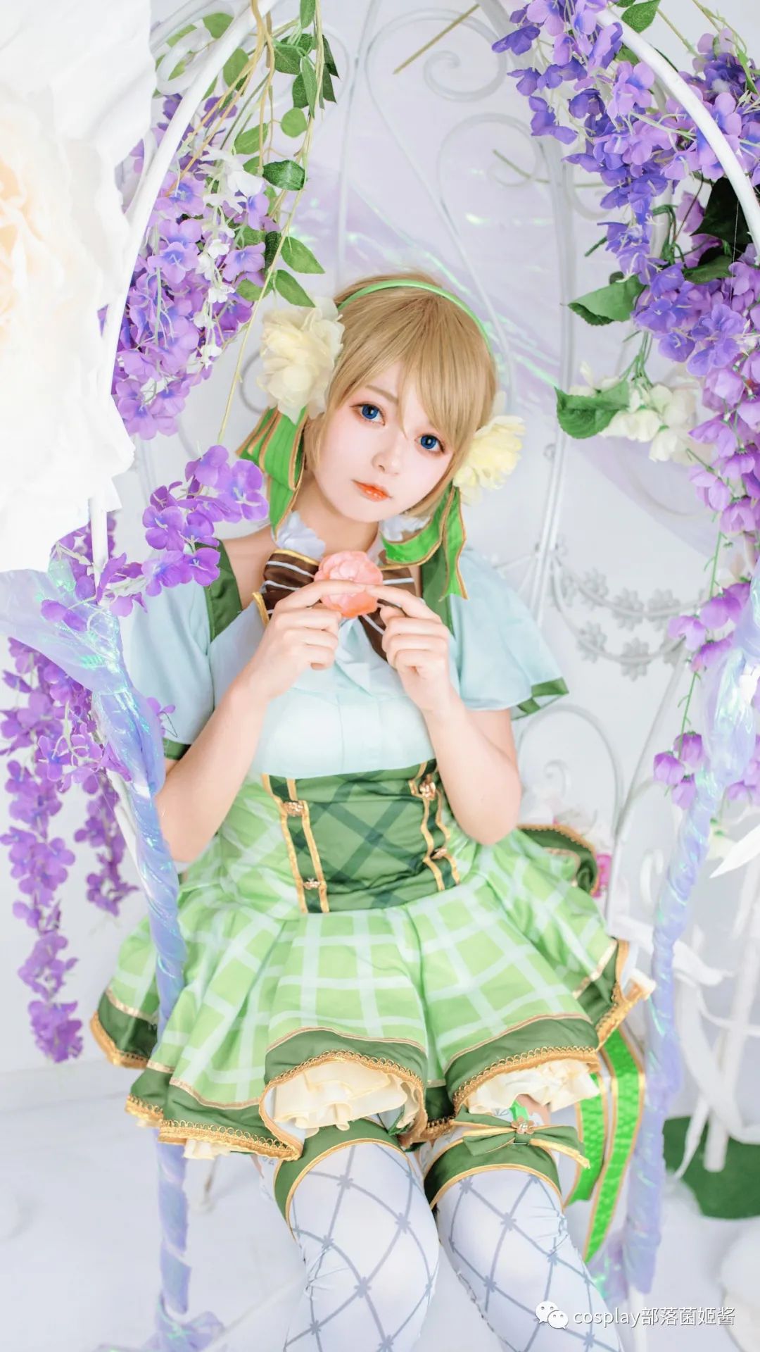 小泉花阳|cos：群星闪耀梦想应援小泉花阳cos正片@黑猫猫