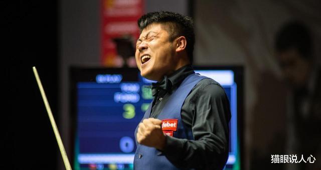梁文博|6：3落后！梁文博打出士气，单杆126分，对战罗伯逊也不惧