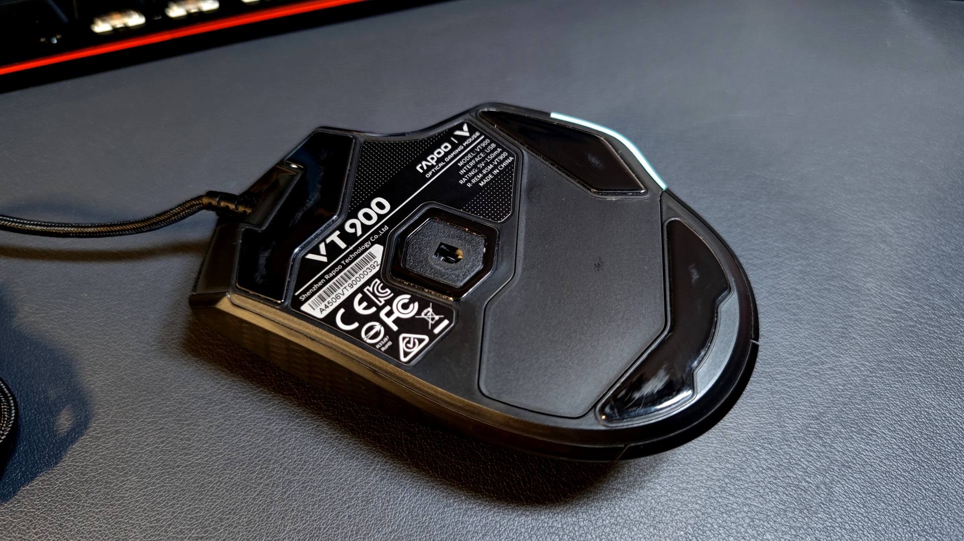 游戏鼠标|还记得这款高端旗舰 雷柏VT900游戏鼠标吗?