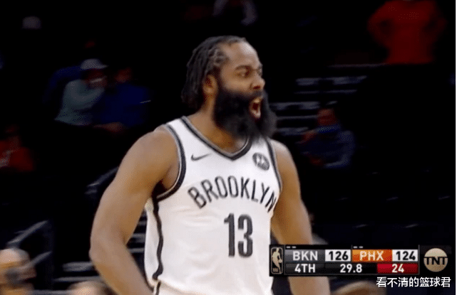 詹姆斯·哈登|篮网太神奇！哈登制造24分大逆转创一神迹，他成球队14年来第一人