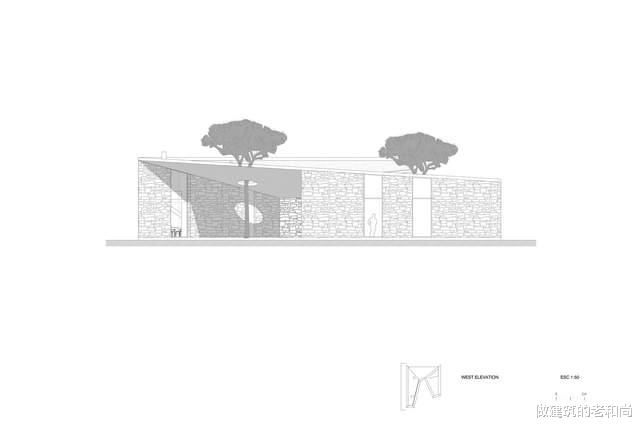 |以石为材构筑的私人住宅：将结构、空间及美学融为一体