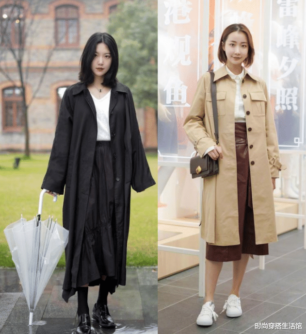 时尚穿搭生活馆|秋天风衣穿搭有讲究，注意这4个穿搭技巧，出门简单又有气质