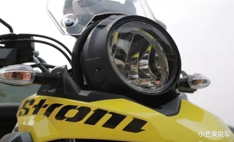 豪车|豪爵铃木ADV探险车，17.3L大油箱，巡航轻松超过500公里，真经典