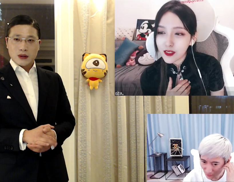 虎牙|高质量男性徐勤根虎牙开播，官方派出美女主播热舞表演，有点害羞