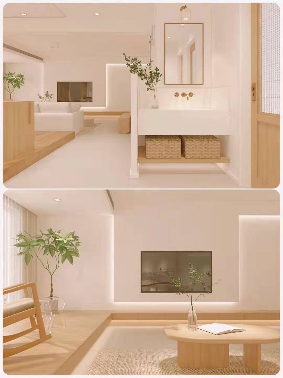 110㎡花10w装成150㎡的感觉