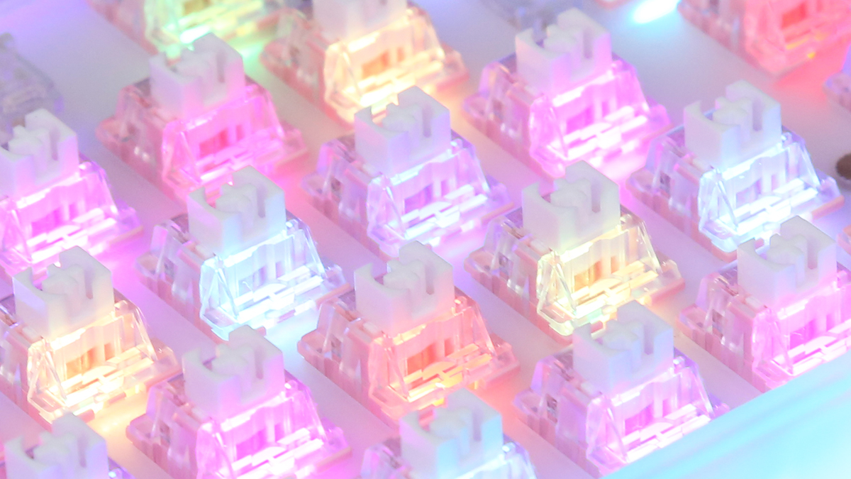 達爾優|達爾優Q糖軸圖賞簡評：粉白甜糖