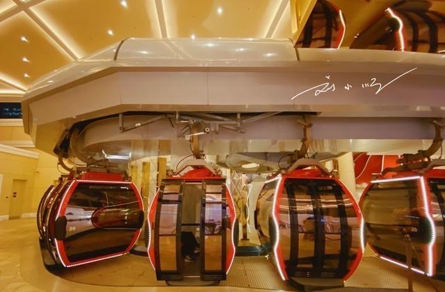 湖南 澳门唯一自带缆车的豪华酒店，游客都能免费乘坐，已成网红打卡地