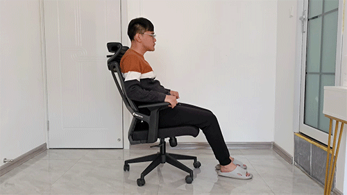 希特威尔办公椅J138：人体工学设计 轻量舒适体验