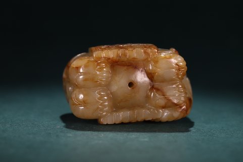 大象|回流 和田玉大象雕件