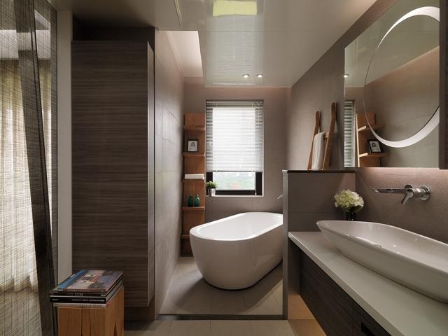 现代风的新房装修完工,入户就被客厅所迷住,整齐设计超漂亮