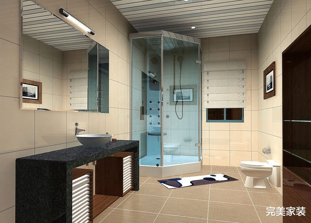 完美家装 卫生间面积太小？学会这些技巧，让卫生间不再拥挤，更加实用
