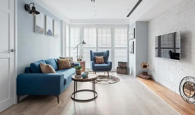 |历时6个月,终于有勇气晒我的新家,这样的配色太好看了吧