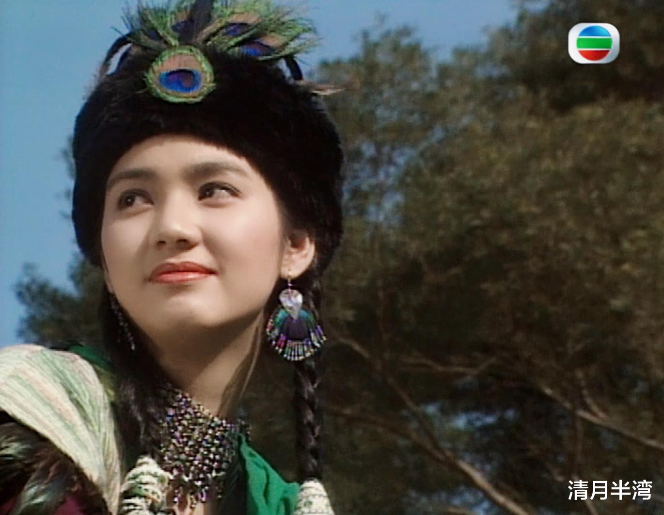 黄圣依|TVB武侠剧里的10位异域美人，自带妩媚和灵气，一颦一笑风情万种