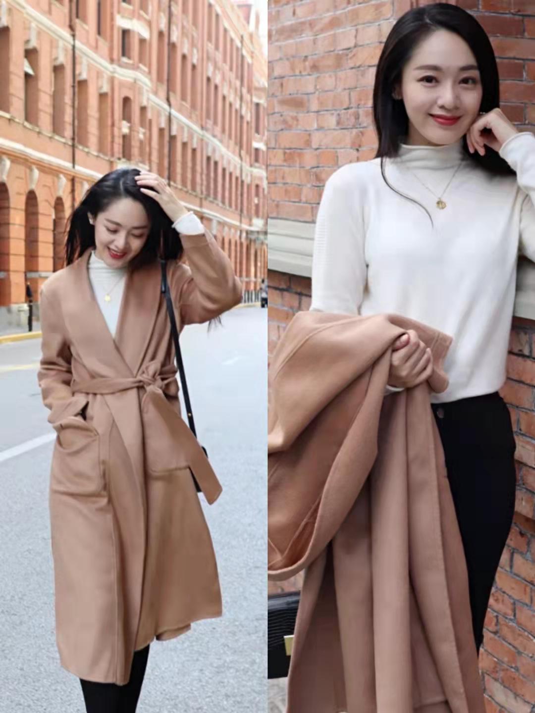 江南小蚂蚁 慵懒迷人的“浴袍式”大衣别错过！好看不挑人，多穿几季都不过时