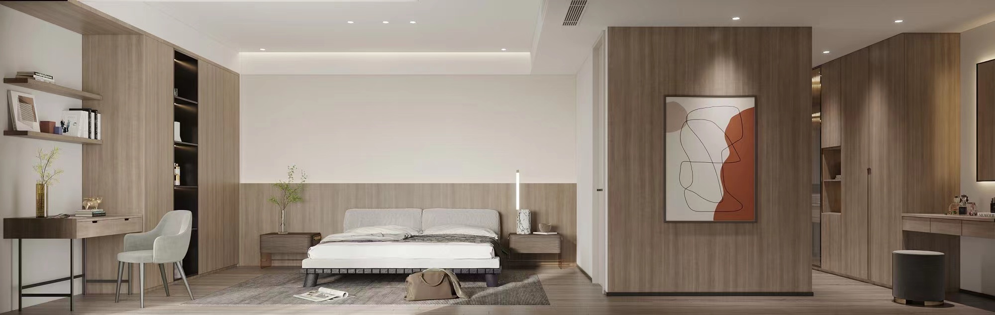 平安夜亦狂欢——460平方米现代极简风格 | 雅居乐万象郡别墅设计案例