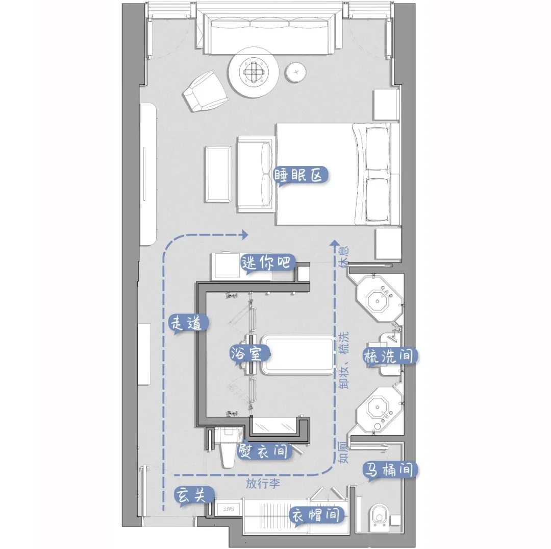 把家装修成酒店就是廉价?格局低了啊朋友