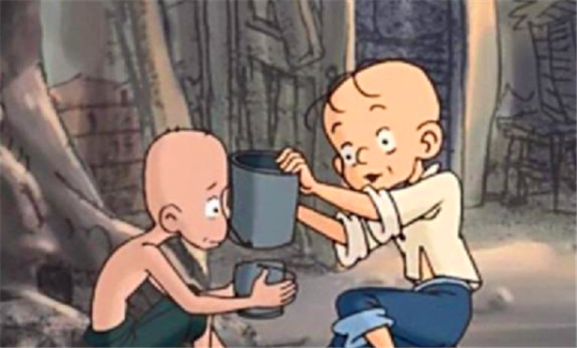 三毛流浪记|三毛流浪记：三毛积攒烟牌，凑齐了108张，换来的奖品很讽刺