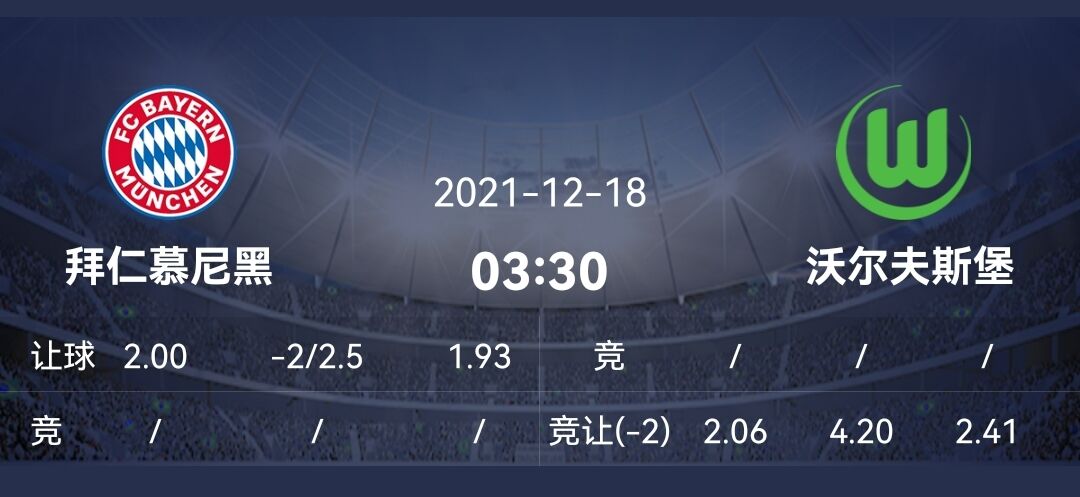 拜仁慕尼黑|12/17比赛抢先看：拜仁假前的最后一场，主场作战能否全身而退