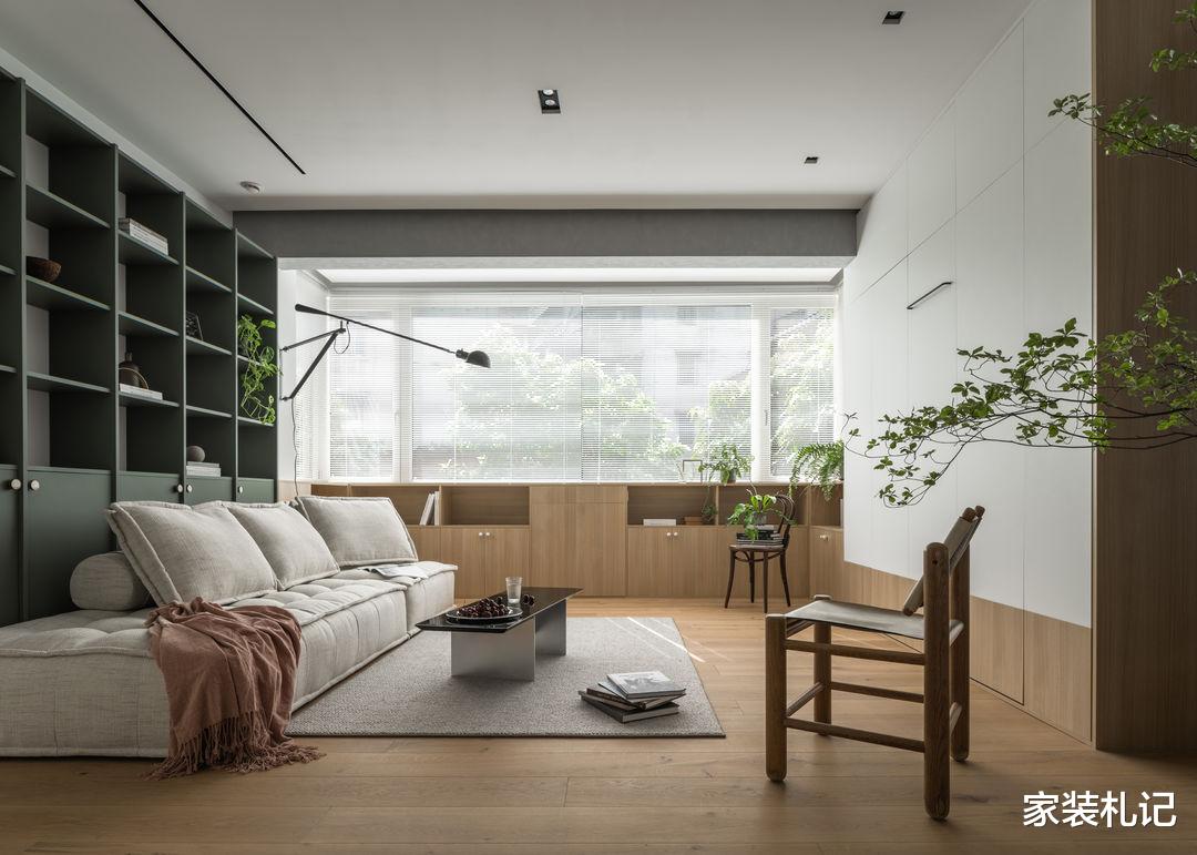|去除多余装饰造型，92㎡被安排得明明白白，回归生活本质