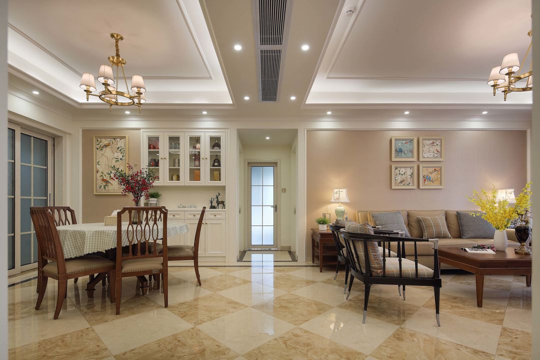 120平方米的美式家装,既浪漫又华丽,颜值爆棚