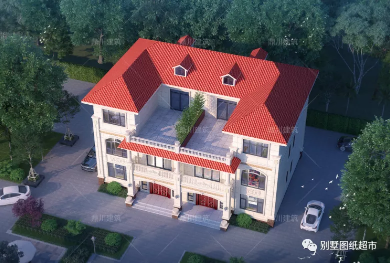 兄弟建房，双拼就是比独栋实用，3套双拼户型，哪套更适合农村